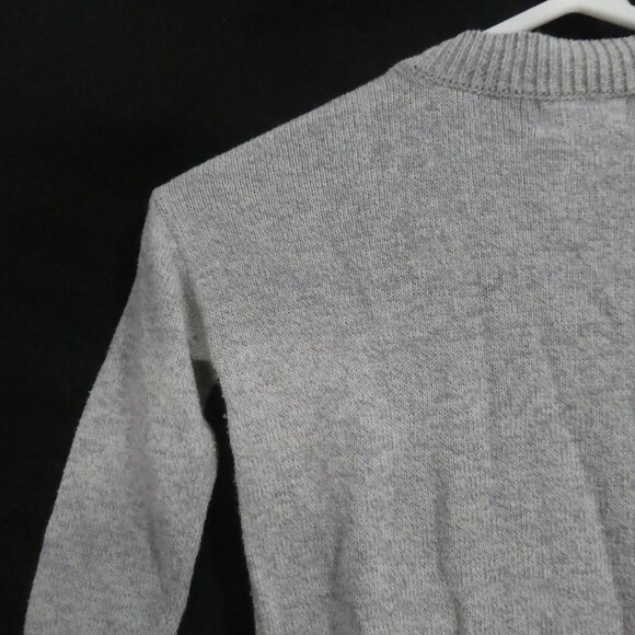 OLD NAVY | xs - extra small (5) | Grey Crewneck Sweater Ribbed Neckline & Cuffs - Picture 9 of 14